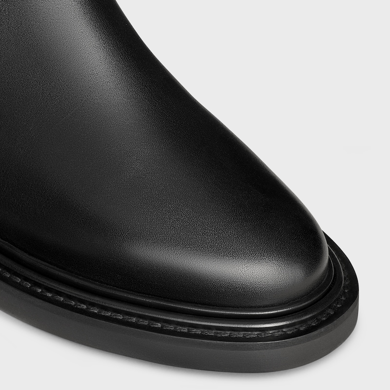celine universite chelsea boot in shiny bull