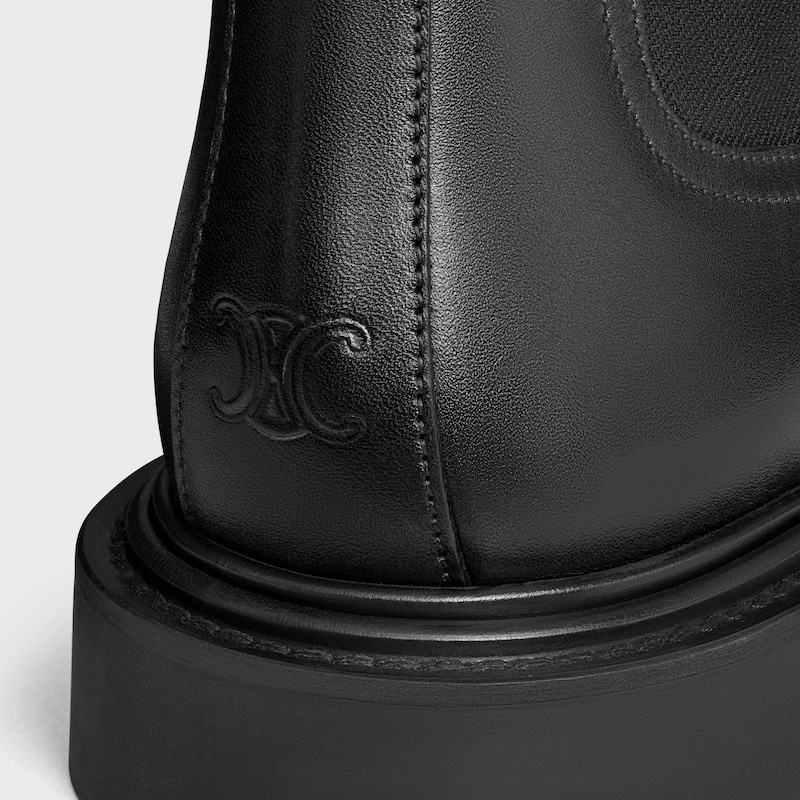 celine universite chelsea boot in shiny bull