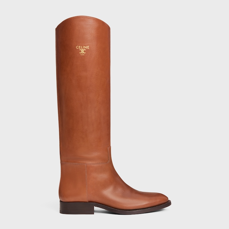celine anais riding boot in calfskin