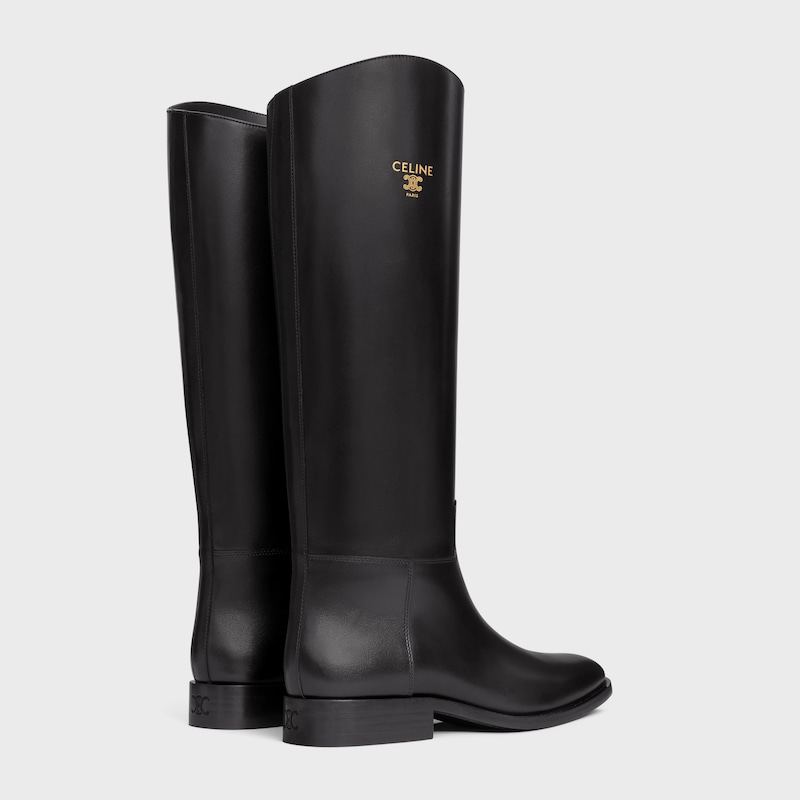 celine anais riding boot in calfskin