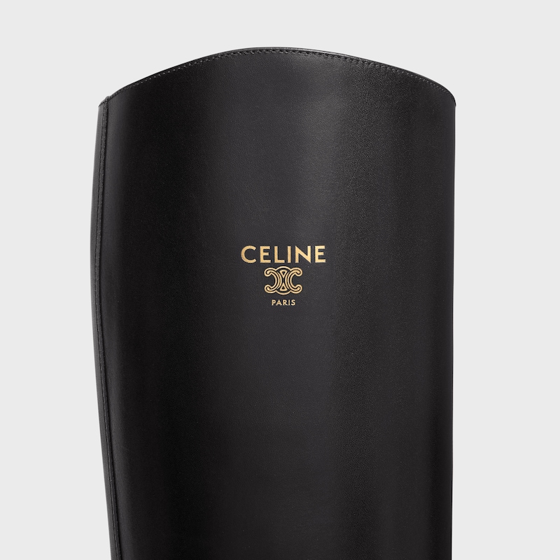 celine anais riding boot in calfskin