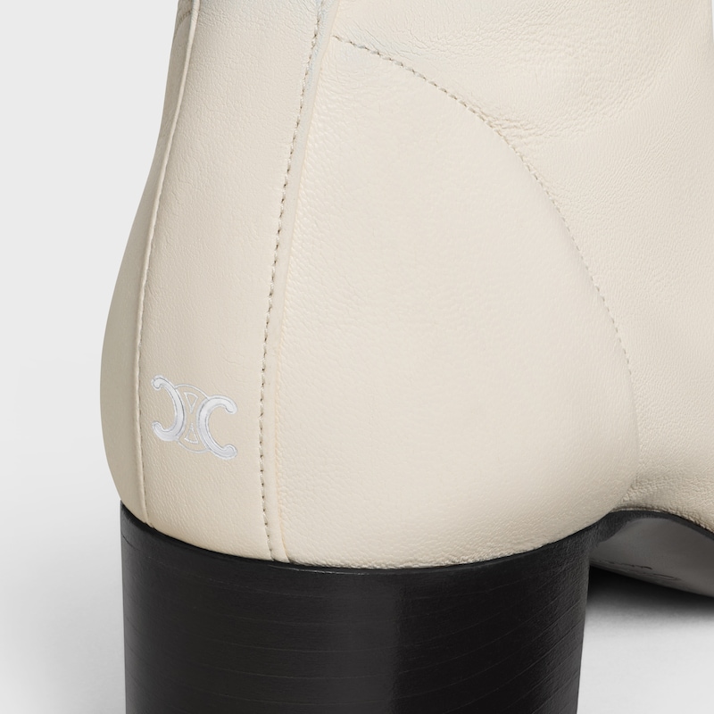 cheri - zipped boot in stretch lambskin