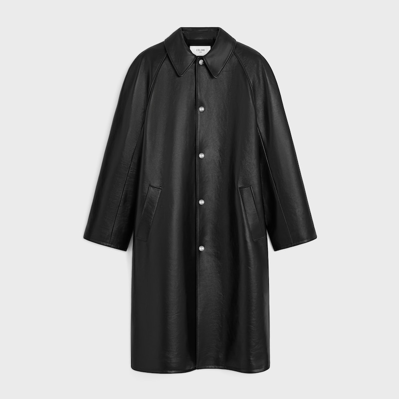 coat in calfskin