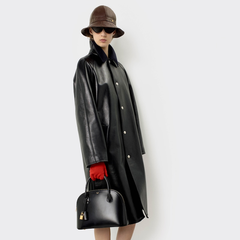 coat in calfskin
