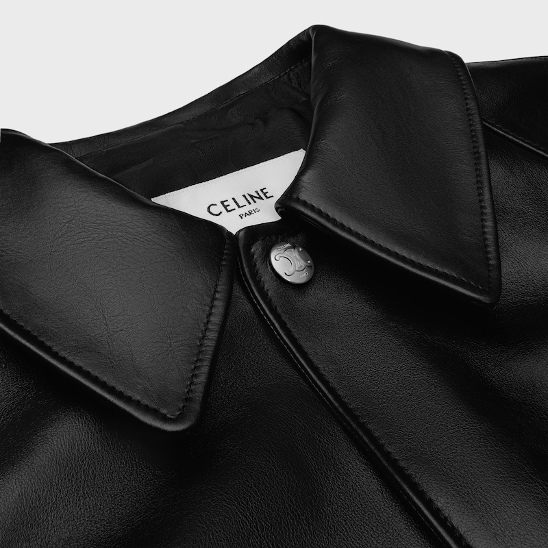 coat in calfskin
