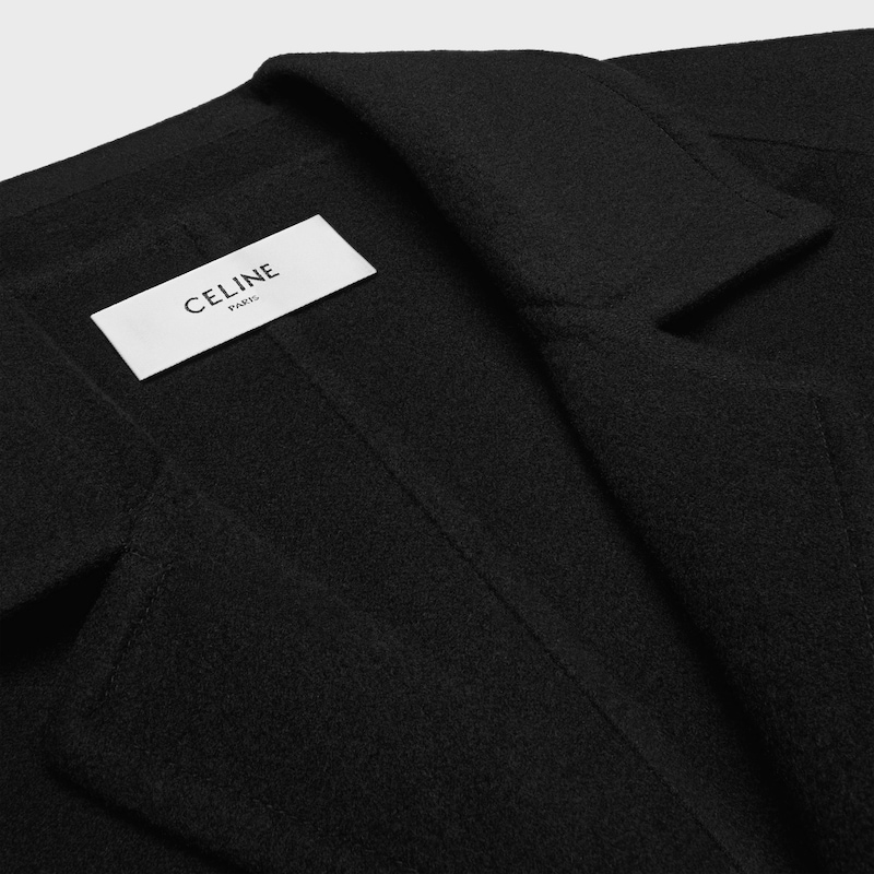coat in double face cashmere