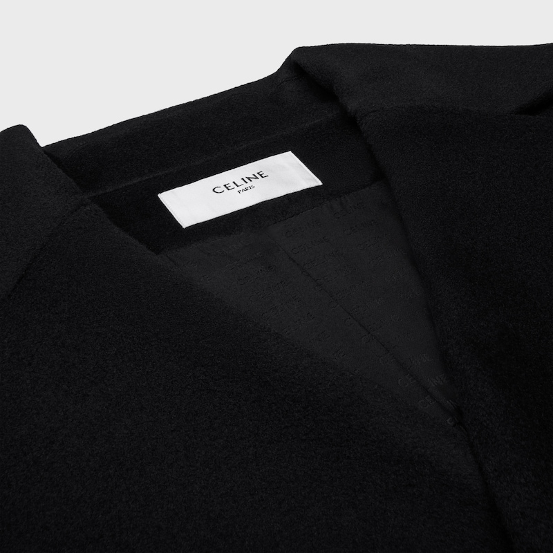 coat in wool cloth