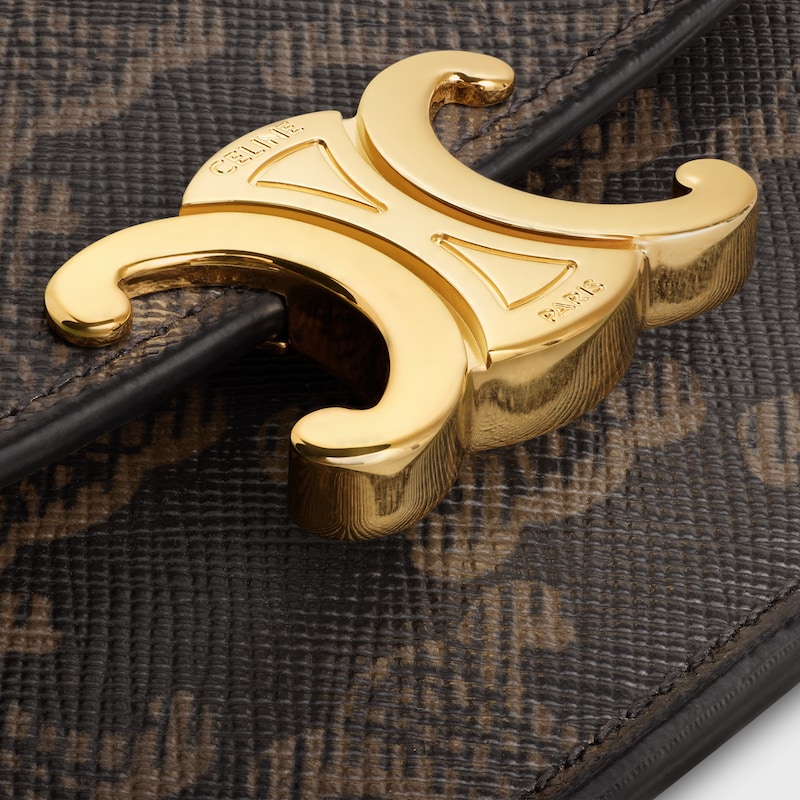 card holder with flap triomphe in triomphe canvas