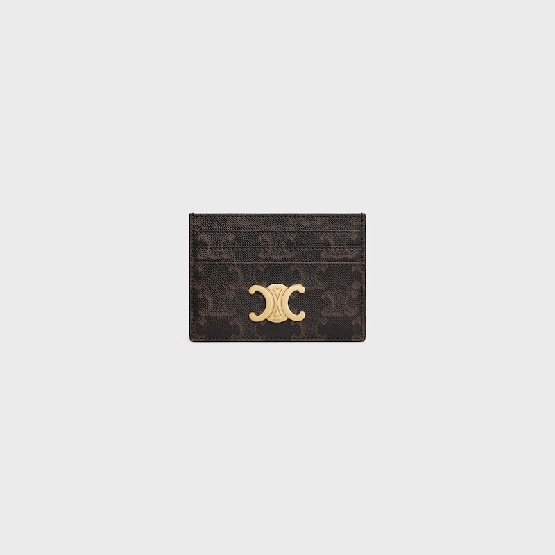 card holder triomphe in triomphe canvas