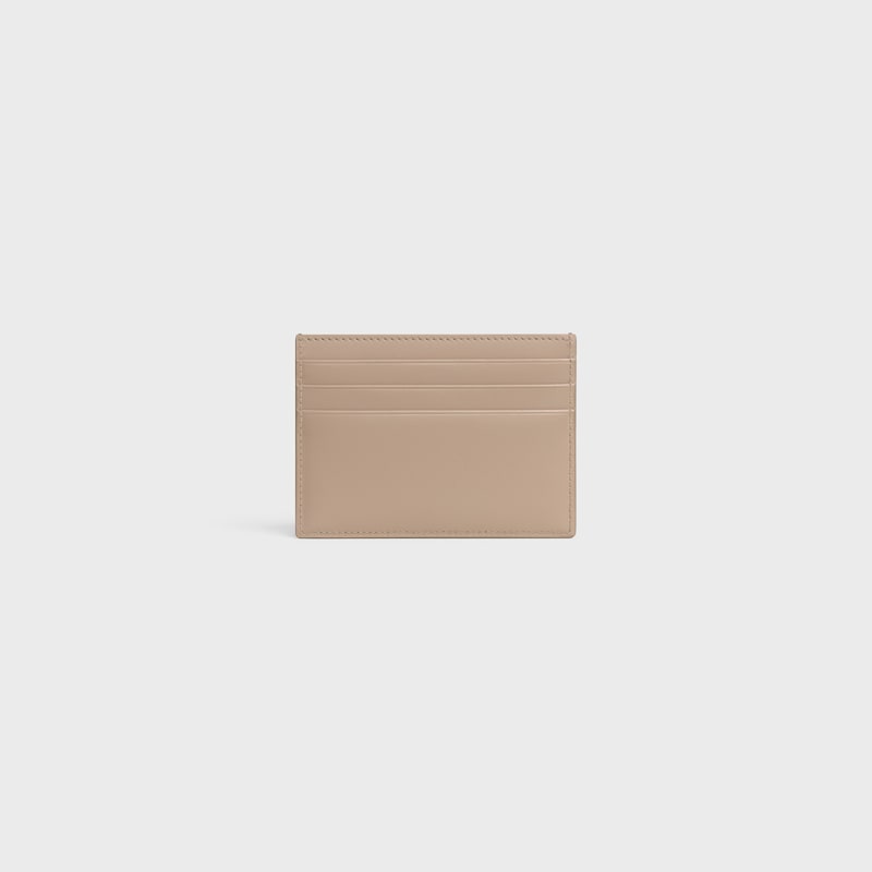 card holder triomphe in shiny calfskin
