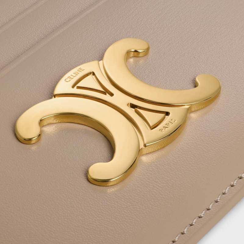 card holder triomphe in shiny calfskin