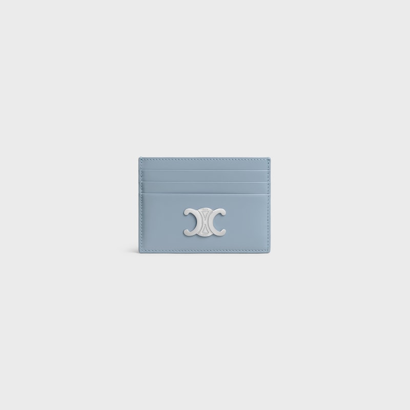 card holder triomphe in shiny calfskin