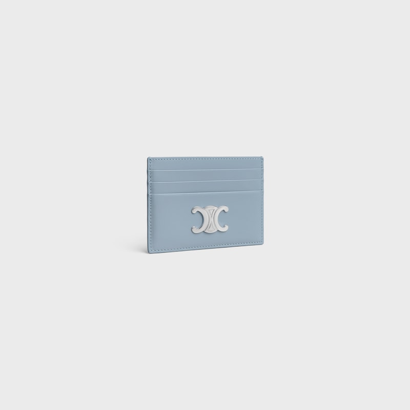 card holder triomphe in shiny calfskin