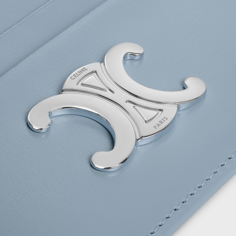 card holder triomphe in shiny calfskin