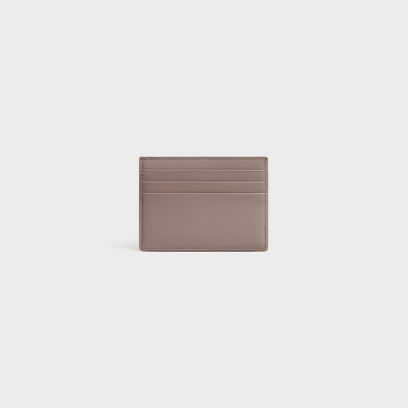 card holder triomphe in shiny calfskin