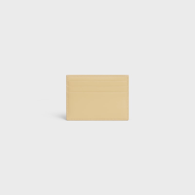 card holder triomphe in shiny calfskin