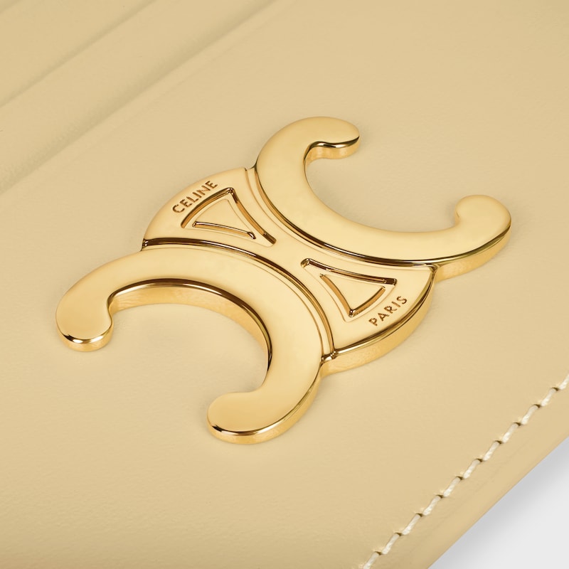 card holder triomphe in shiny calfskin