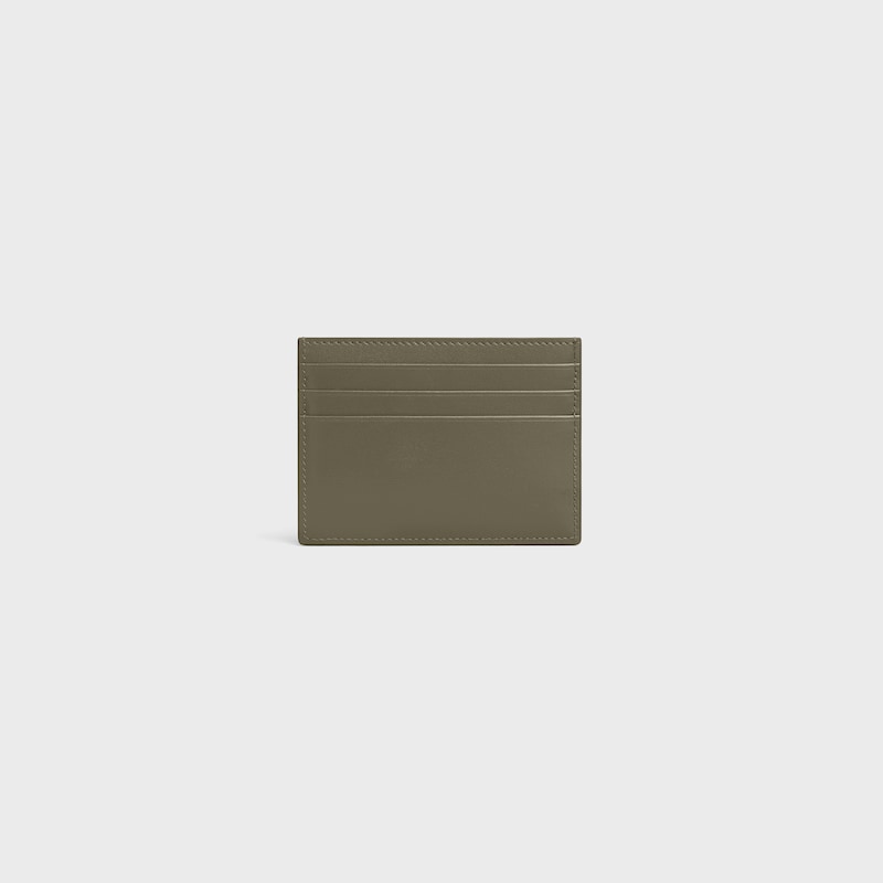 card holder triomphe in shiny calfskin