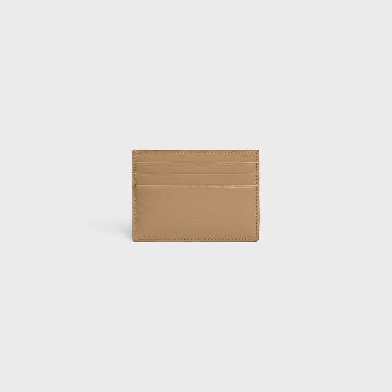 card holder triomphe in shiny calfskin
