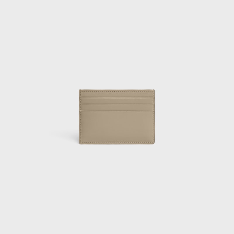 card holder triomphe in shiny calfskin