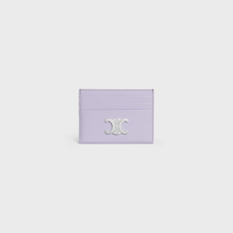 card holder triomphe in shiny calfskin