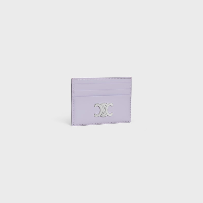 card holder triomphe in shiny calfskin