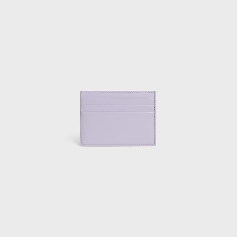 card holder triomphe in shiny calfskin