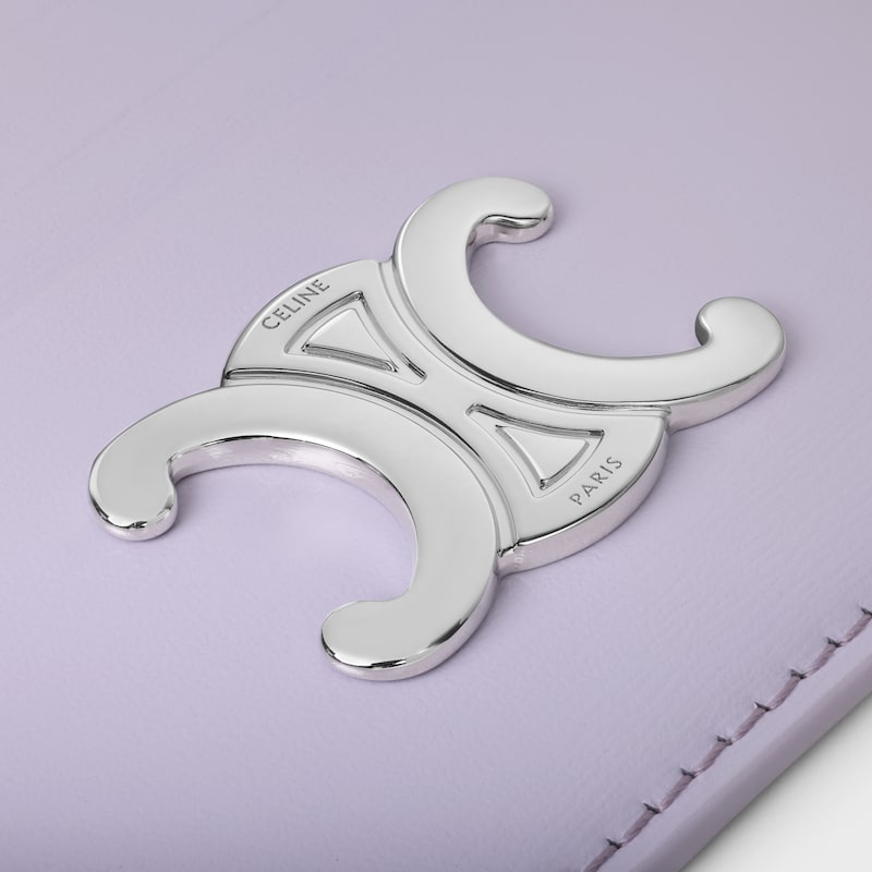 card holder triomphe in shiny calfskin