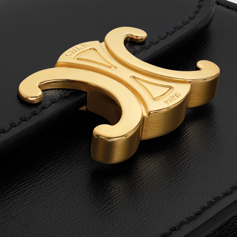 business card holder triomphe in shiny calfskin