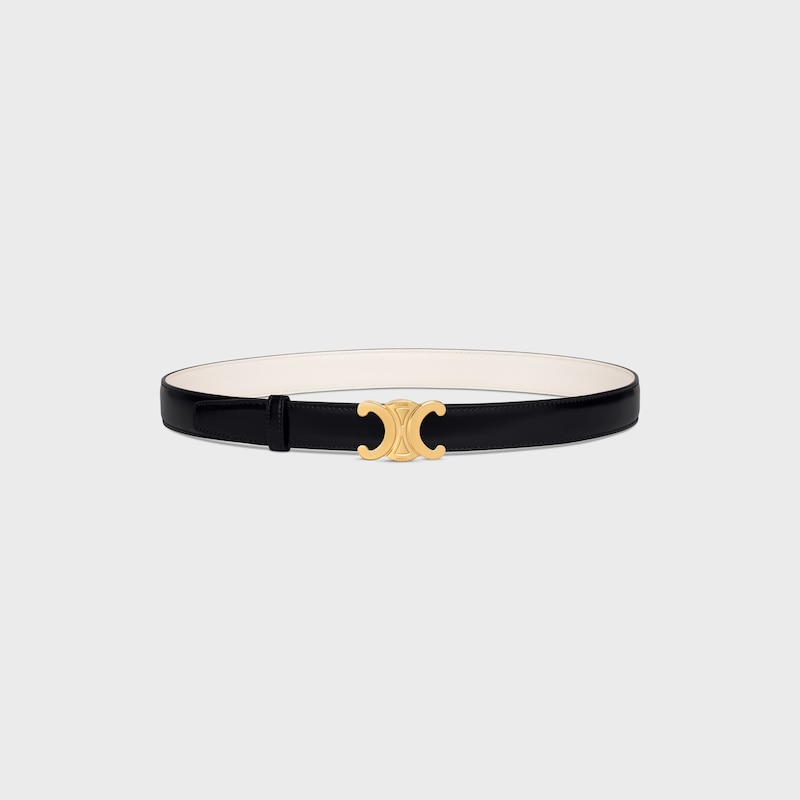triomphe buckle amp reversible strap 25mm