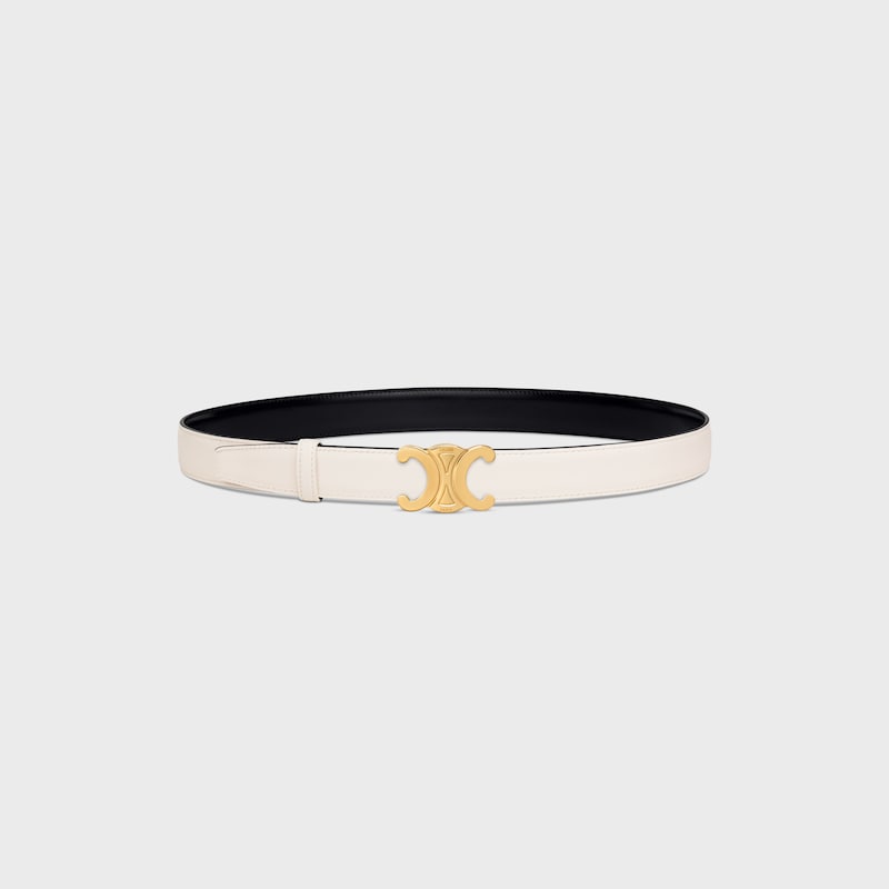 triomphe buckle amp reversible strap 25mm