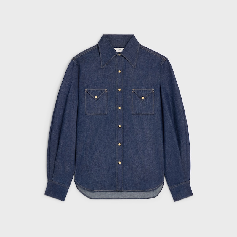 shirt in denim