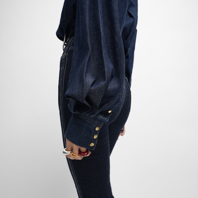 shirt in denim