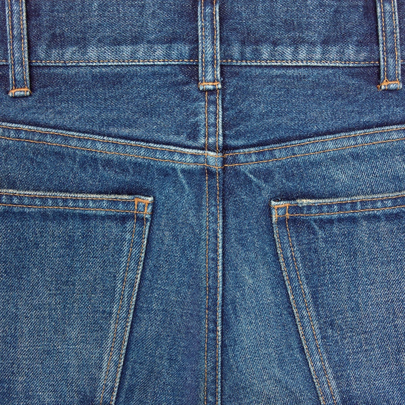 bootcut jeans in dark union wash denim