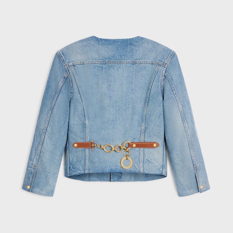 jacket in denim