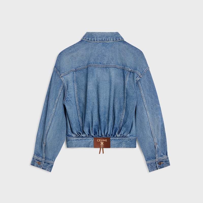 trucker jacket in denim