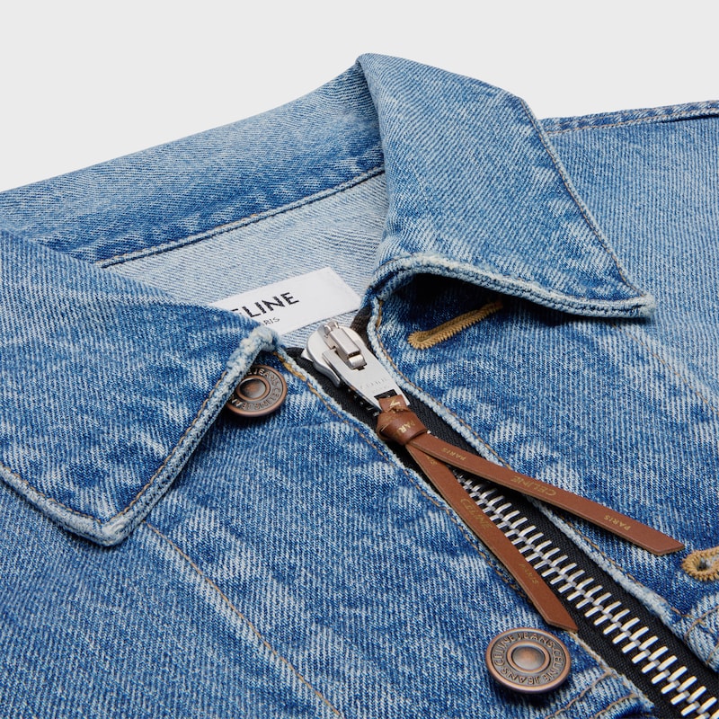 trucker jacket in denim