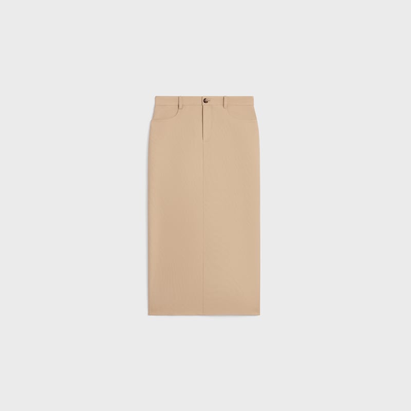 pencil skirt in cashmere mohair natteacute