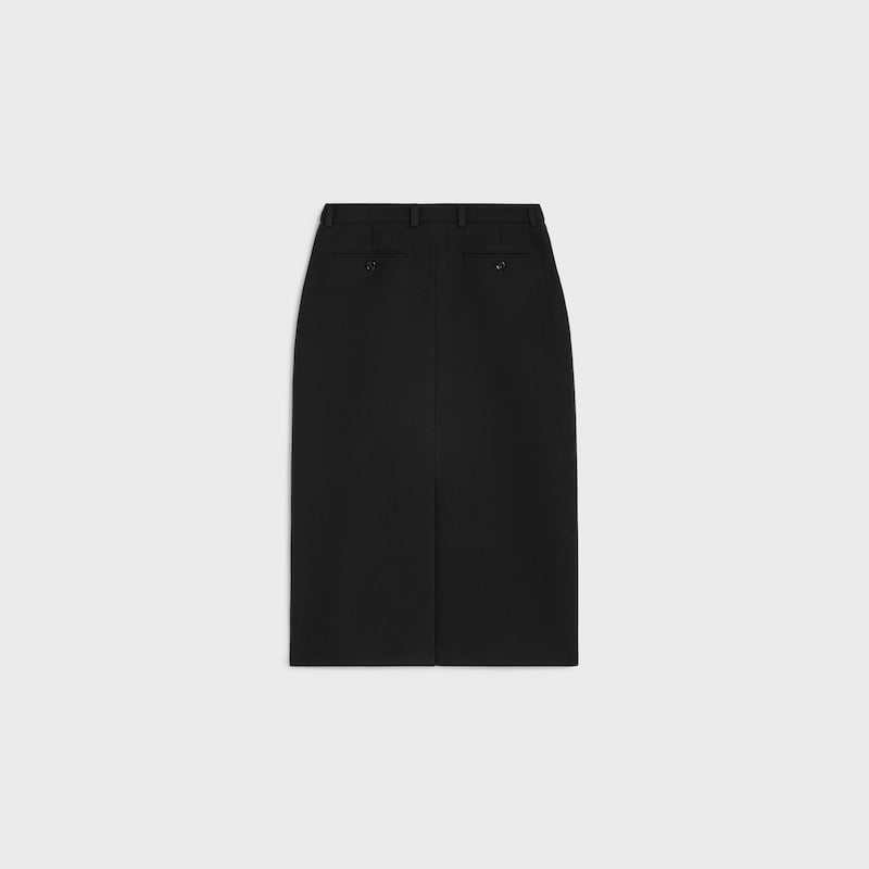 pencil skirt in cashmere mohair natteacute