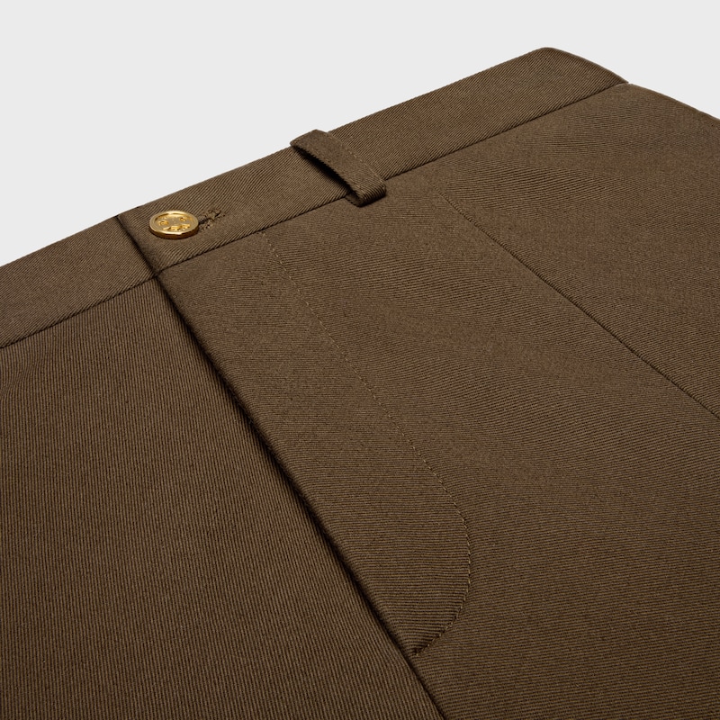 skirt in cotton gabardine