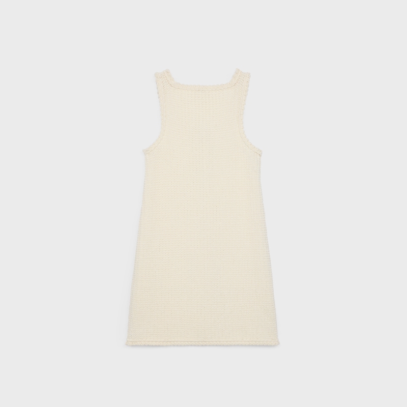 mini apron dress in cotton