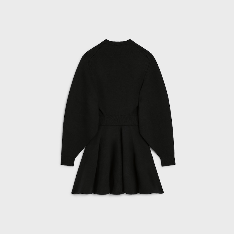 mini dress in wool