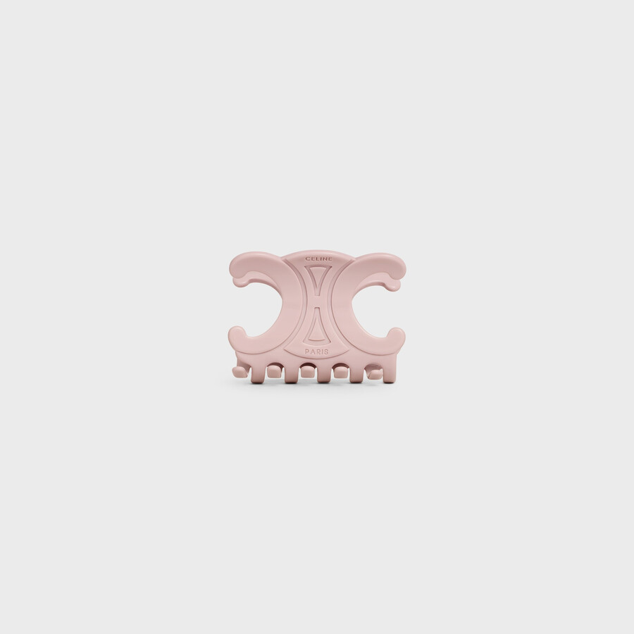 celine large hair claw in acetate