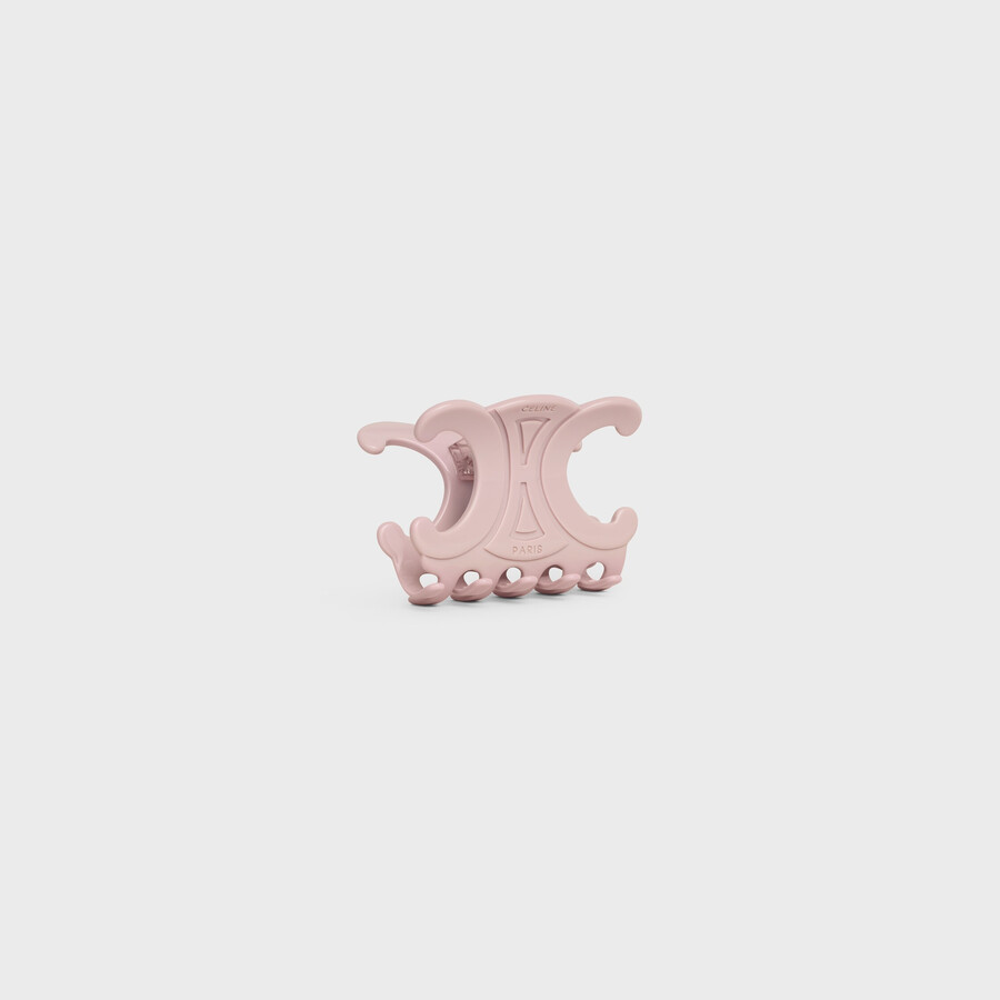 celine large hair claw in acetate