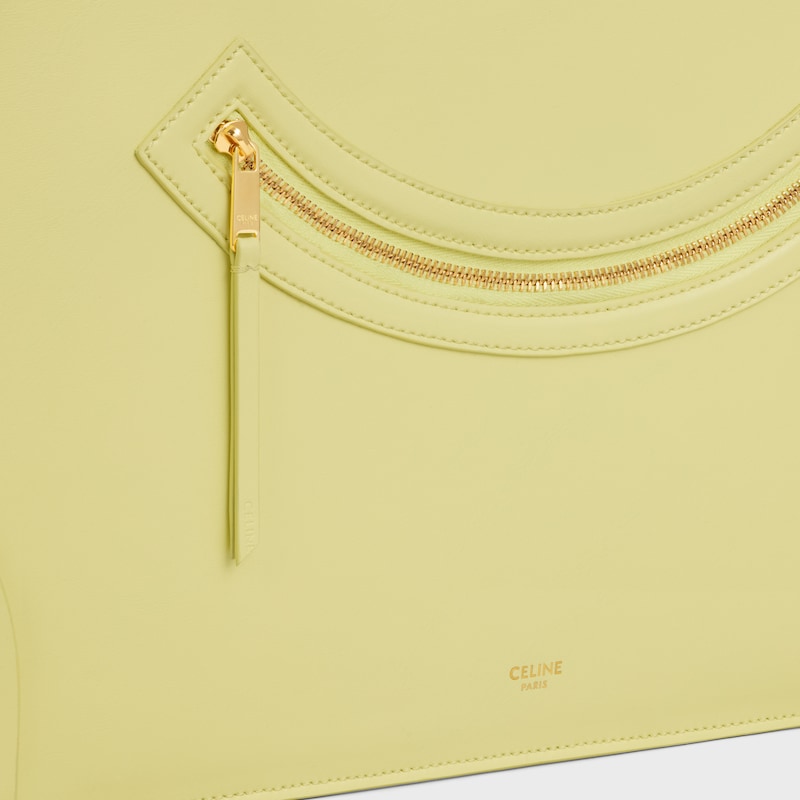 flat cabas new luggage in glossy calfskin