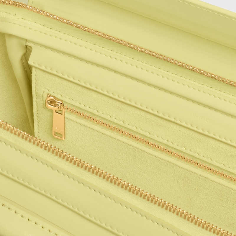 small new luggage in supple shiny lambskin