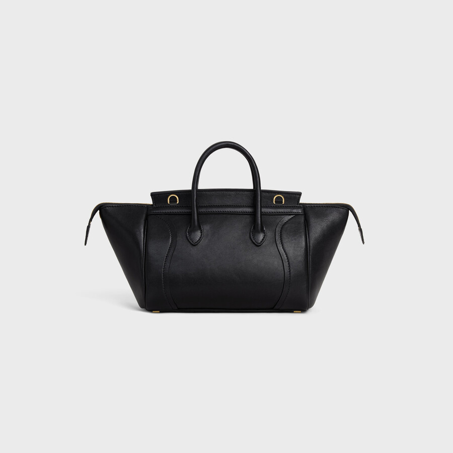 small new luggage in supple shiny lambskin