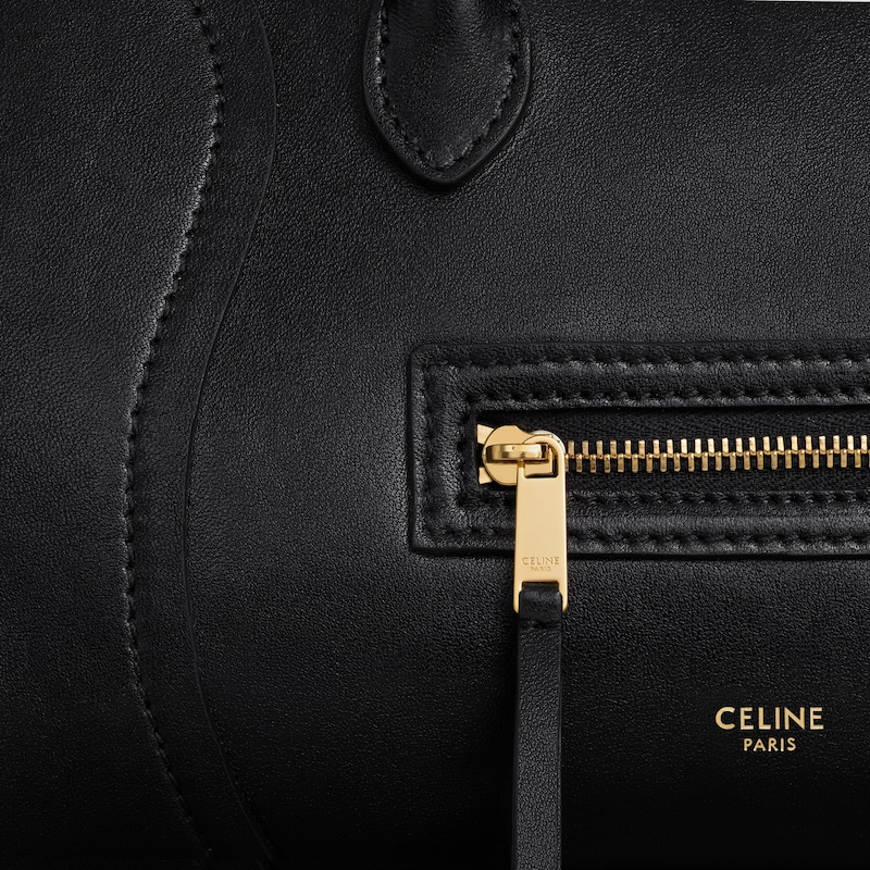 small new luggage in supple shiny lambskin