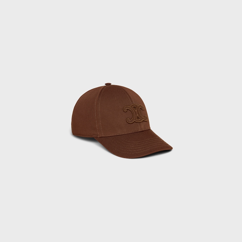 triomphe baseball cap in cotton gabardine