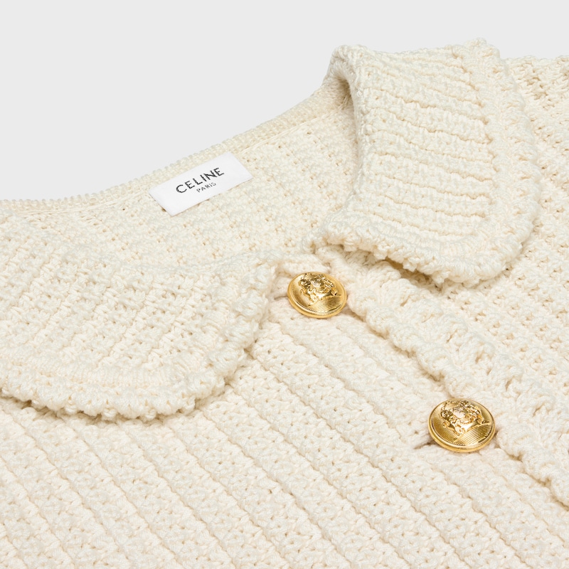 cardigan jacket in cotton